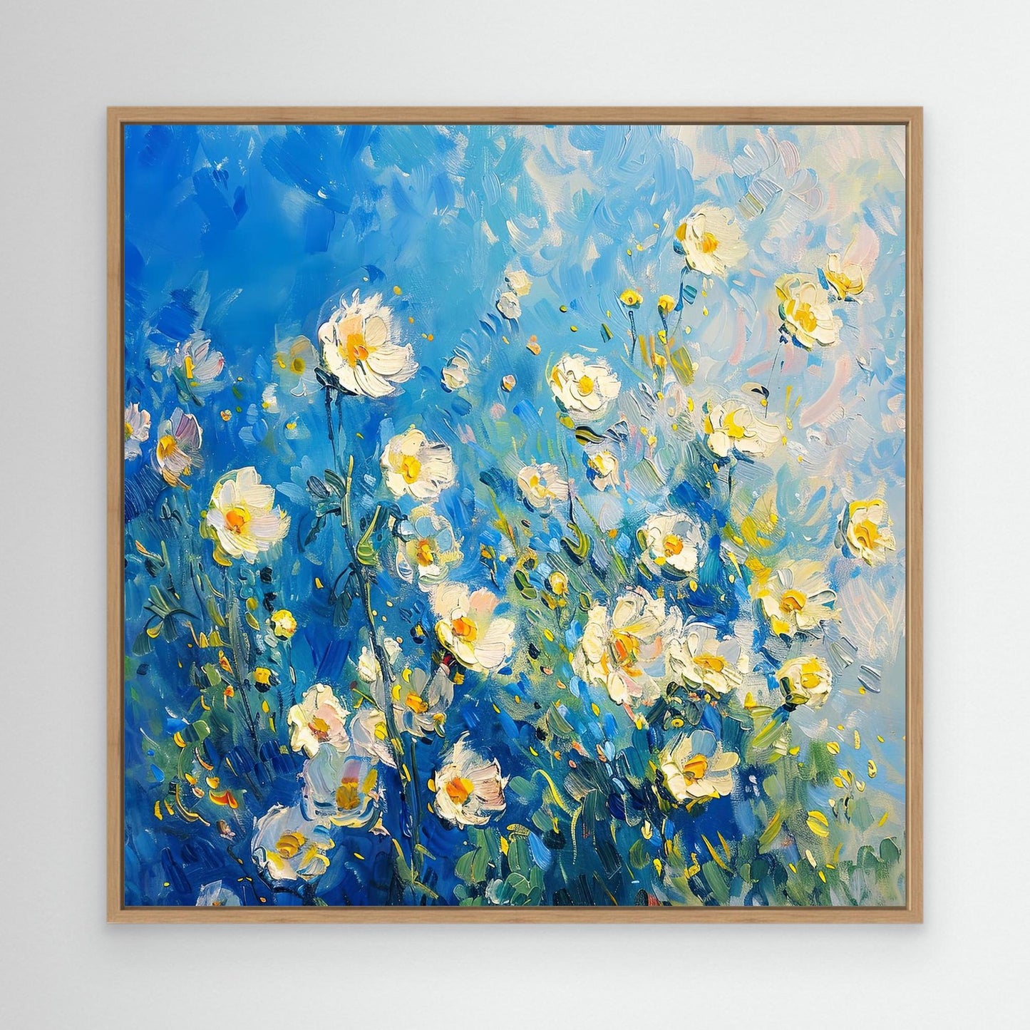 Dancing Daisies in the Breeze