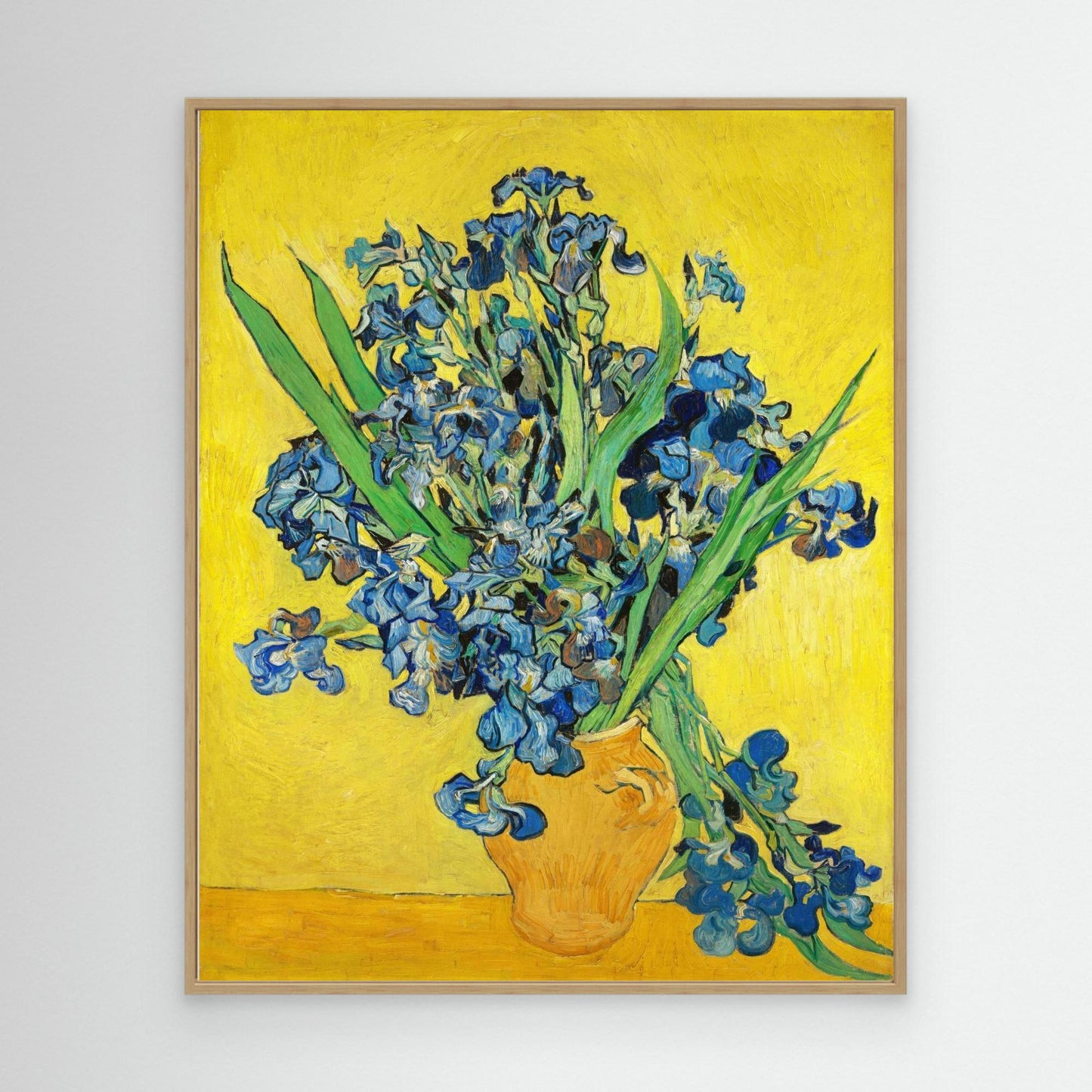 Van Gogh’s Blue Irises – Impressionist Floral Art Print