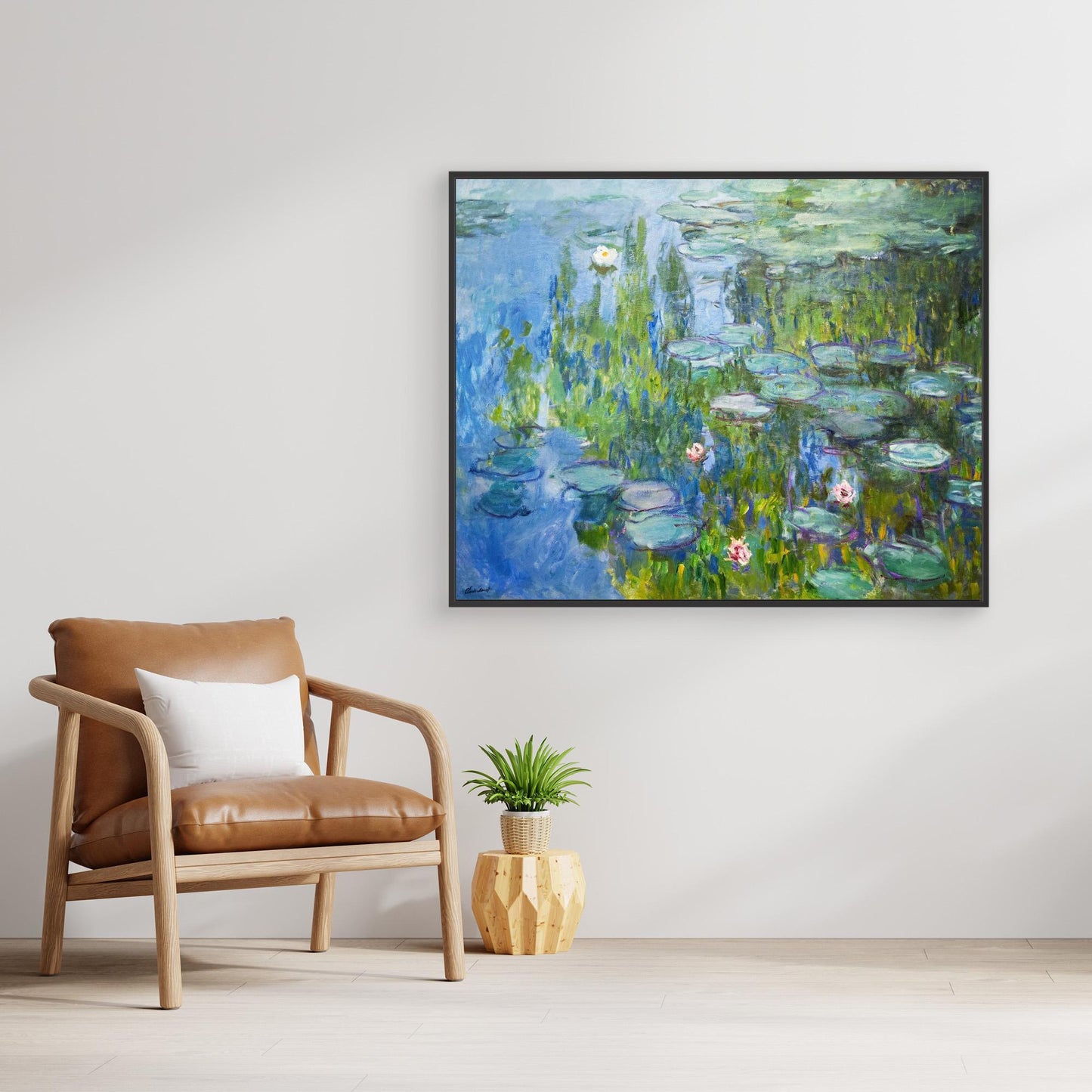 Water Lilies, Reflection of Trees – Claude Monet