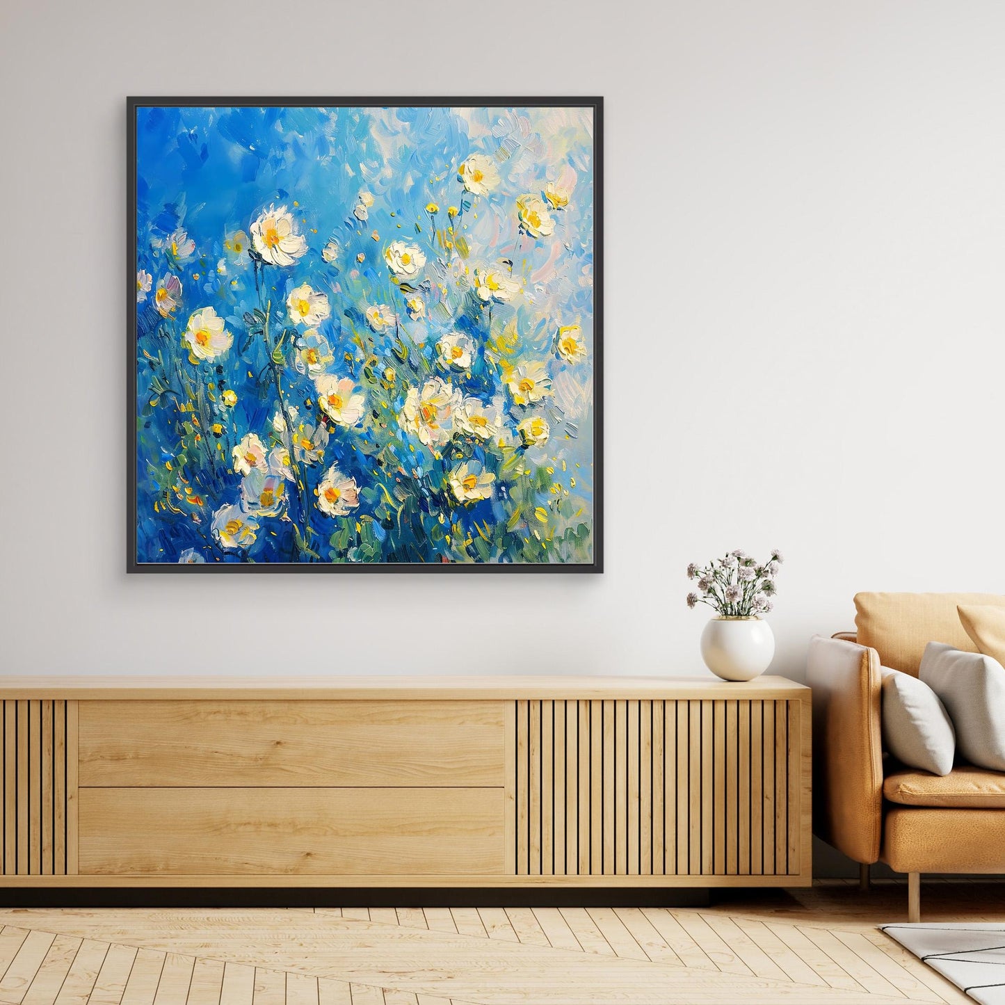 Dancing Daisies in the Breeze
