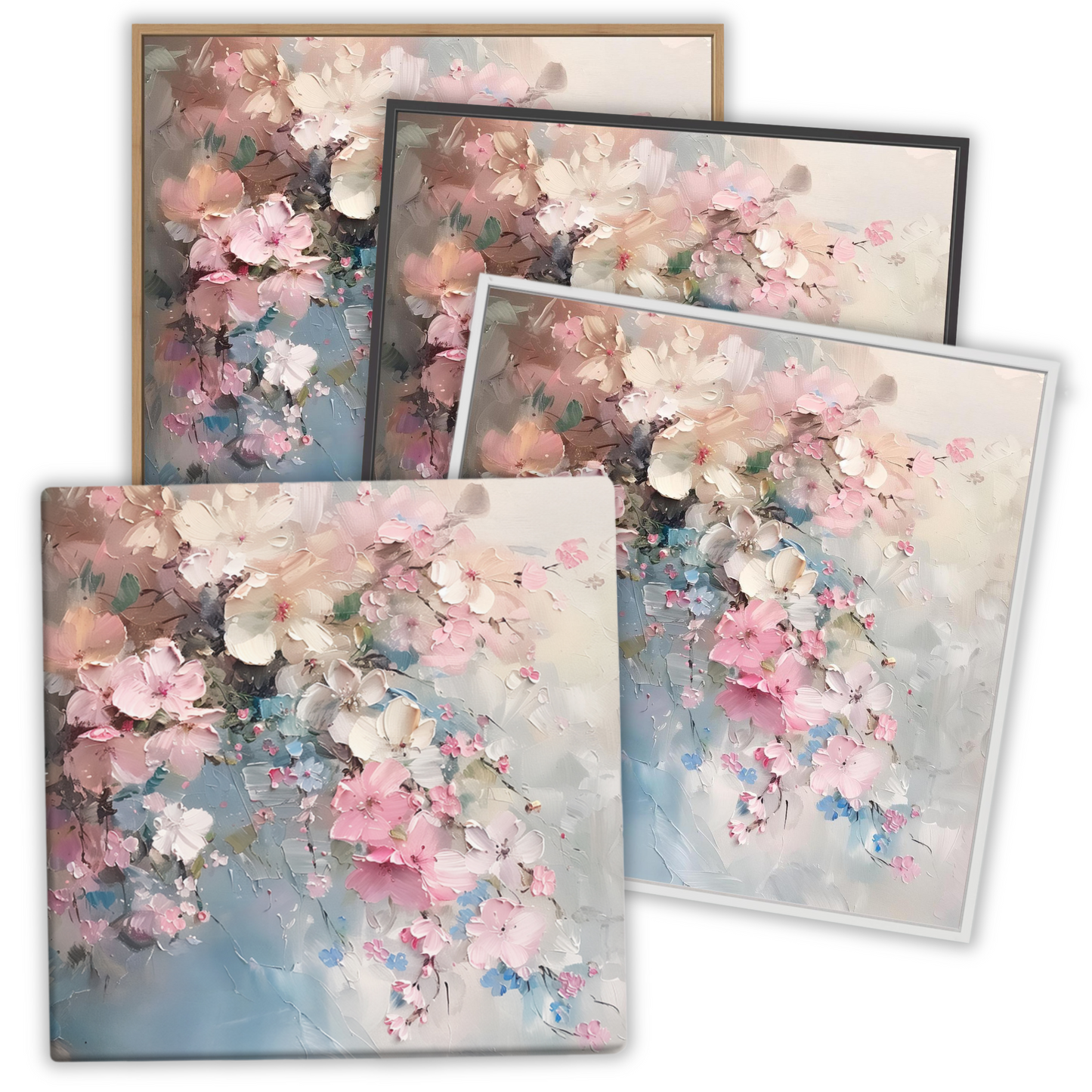Whispers of Spring – A Soft Floral Symphony