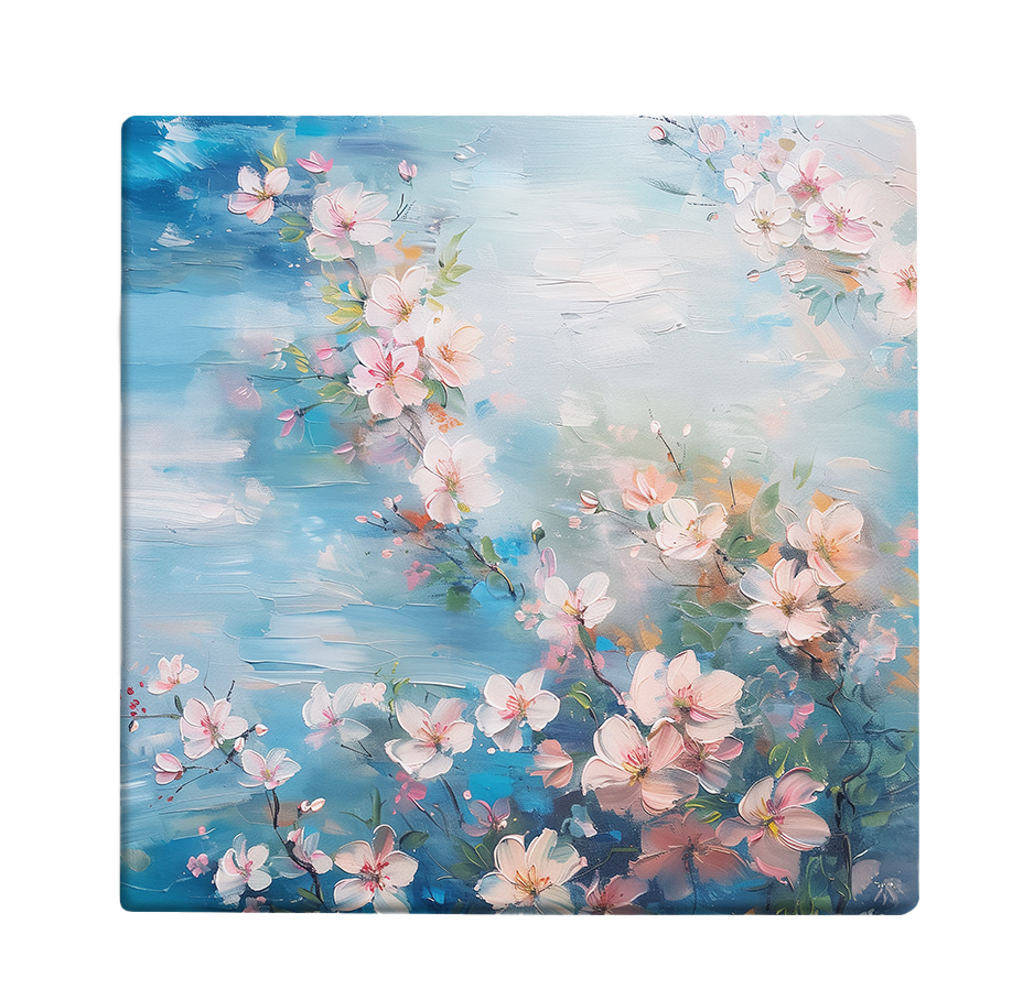 Blossom Sky – A Dance of Petals and Light