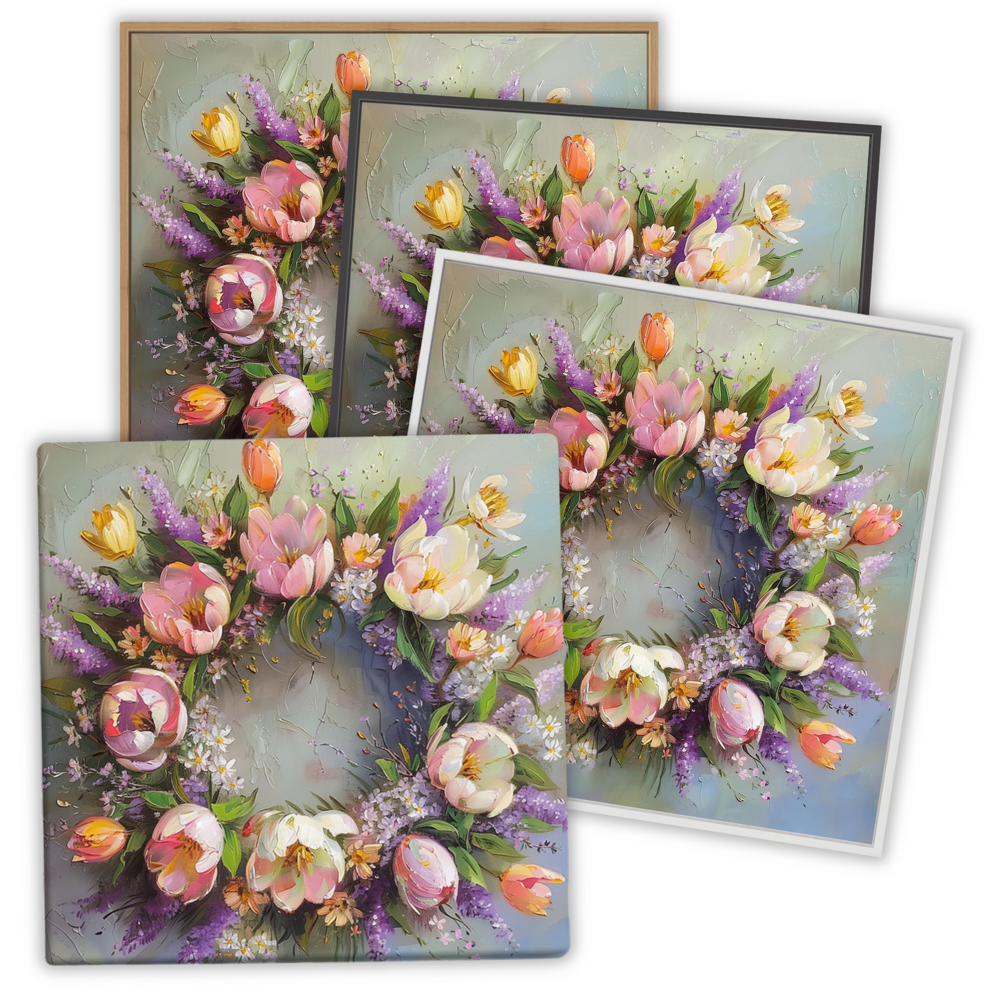 Spring Blossom Wreath – A Floral Celebration