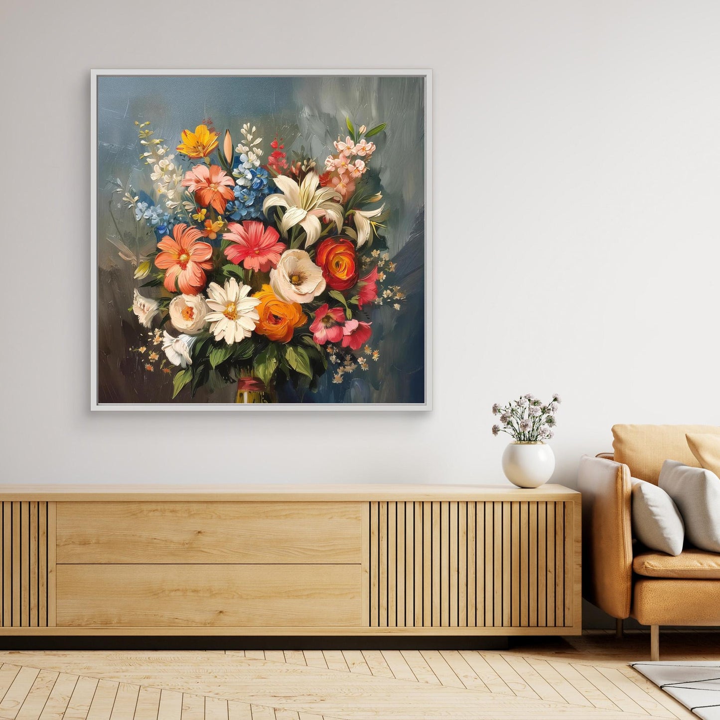 A Floral Symphony in Oil
