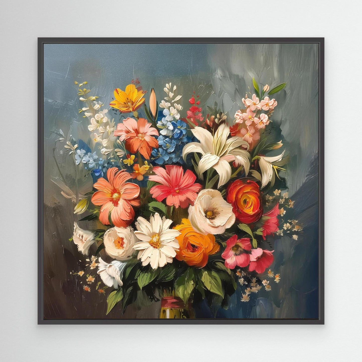 A Floral Symphony in Oil