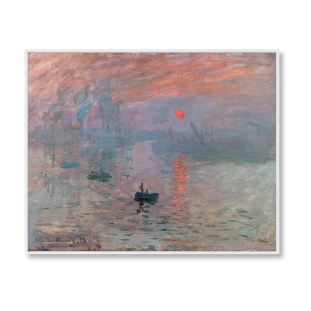 Impression, Soleil Levant – Monet’s Dawn on Canvas