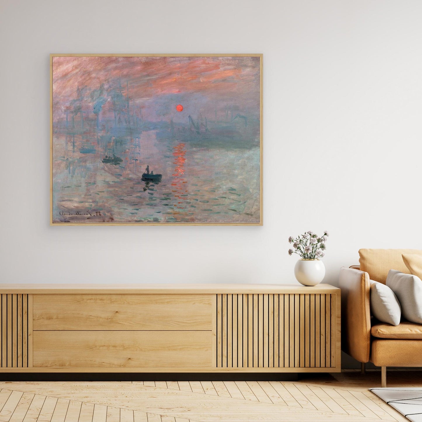 Impression, Soleil Levant – Monet’s Dawn on Canvas