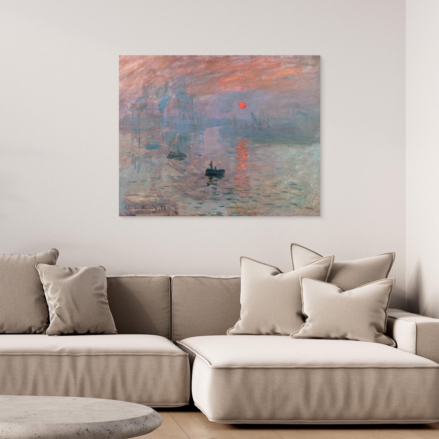 Impression, Soleil Levant – Monet’s Dawn on Canvas
