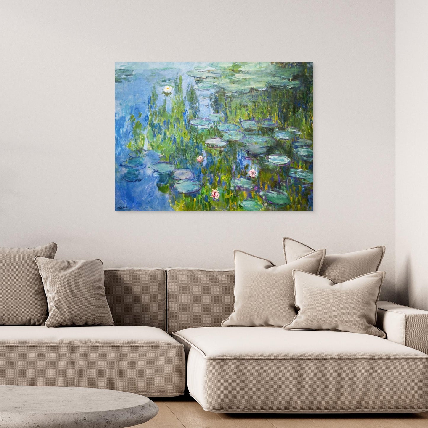 Water Lilies, Reflection of Trees – Claude Monet