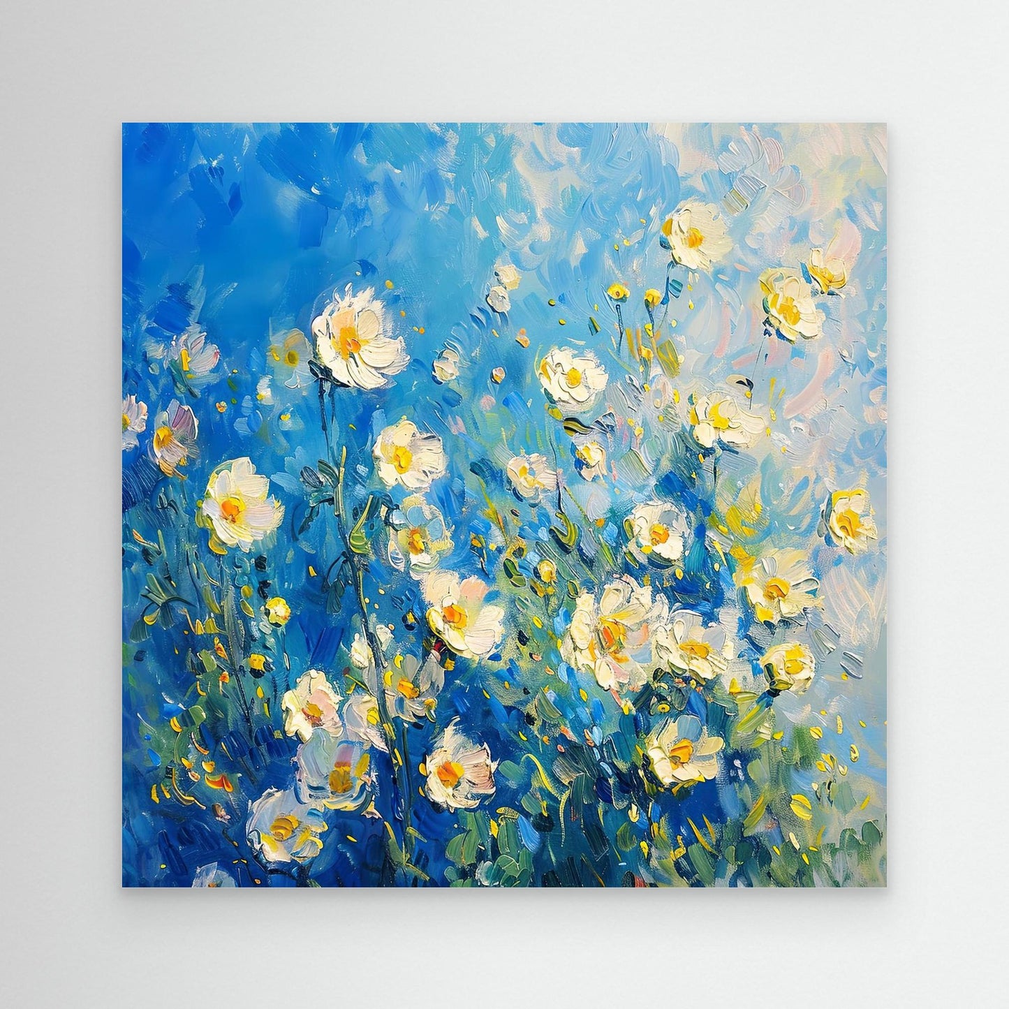 Dancing Daisies in the Breeze