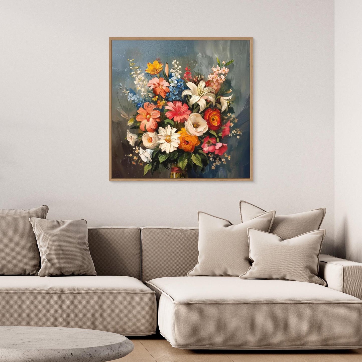 A Floral Symphony in Oil