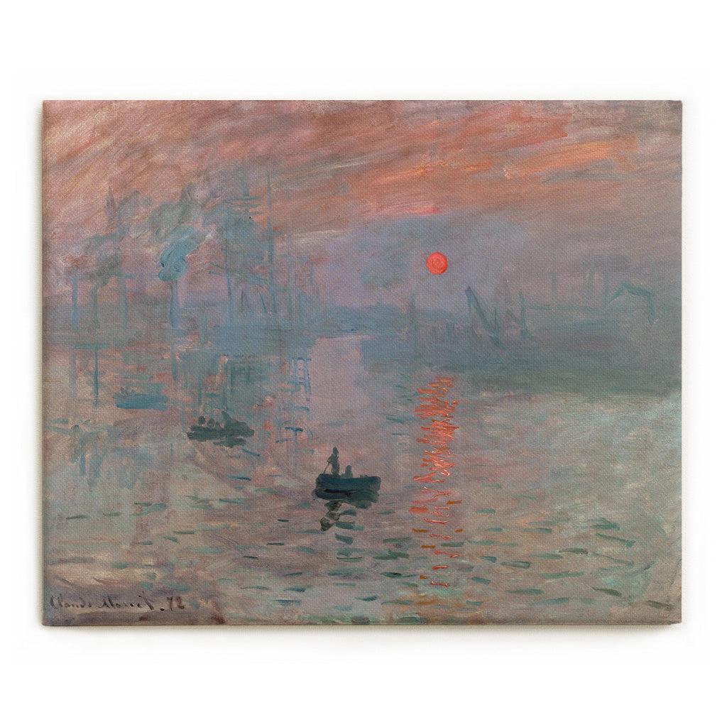 Impression, Soleil Levant – Monet’s Dawn on Canvas