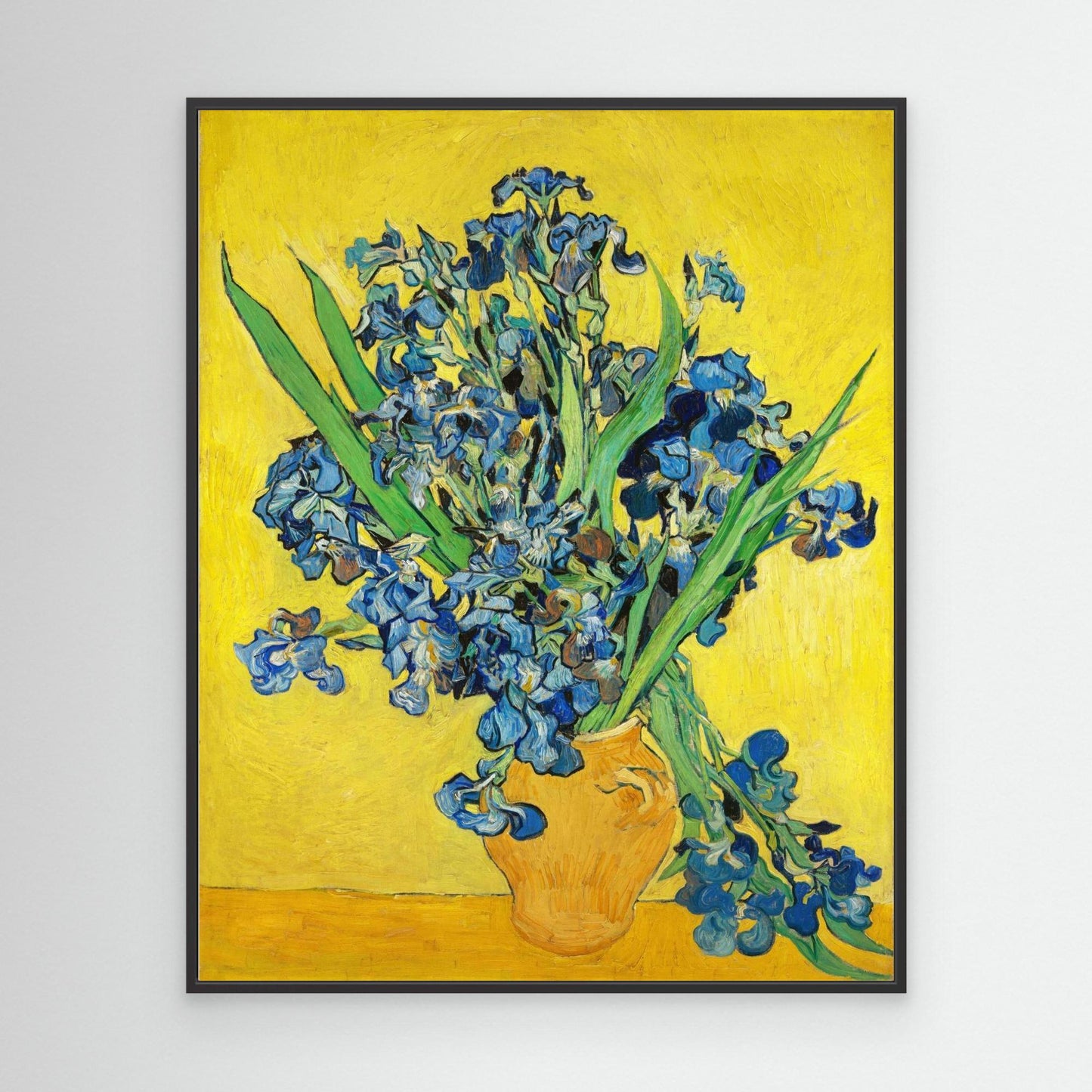 Van Gogh’s Blue Irises – Impressionist Floral Art Print