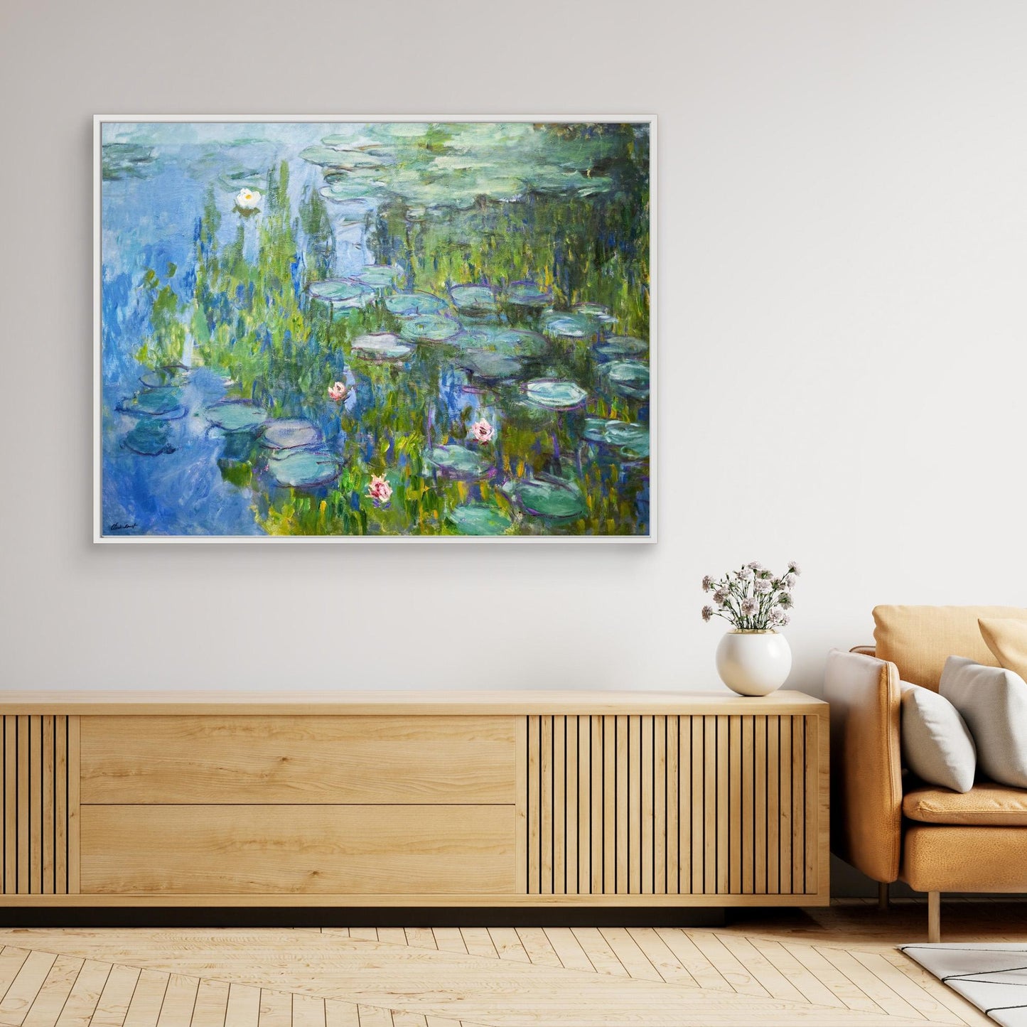 Water Lilies, Reflection of Trees – Claude Monet