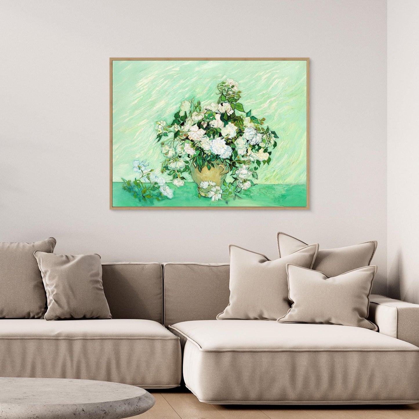 Vase with White Roses – A Floral Masterpiece by Van Gogh