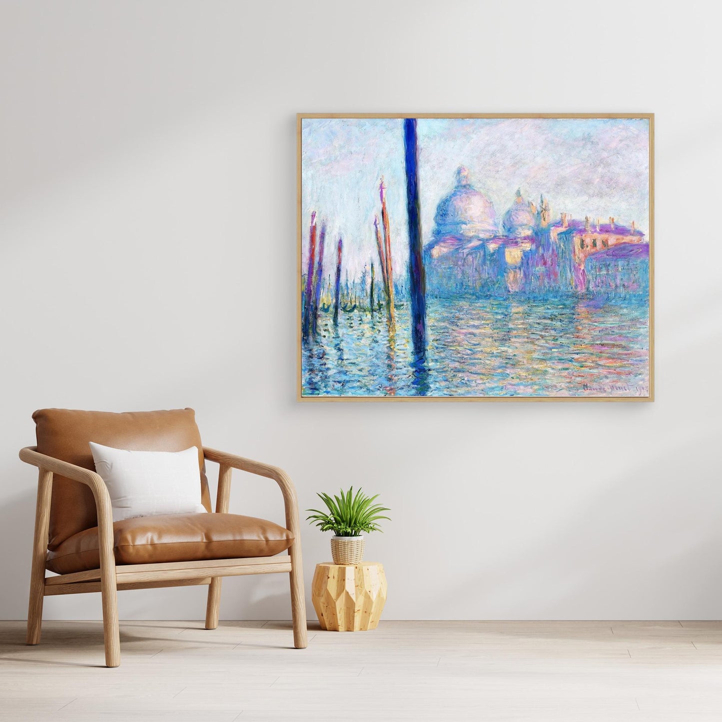 Venetian Reflections – Claude Monet Canvas Print