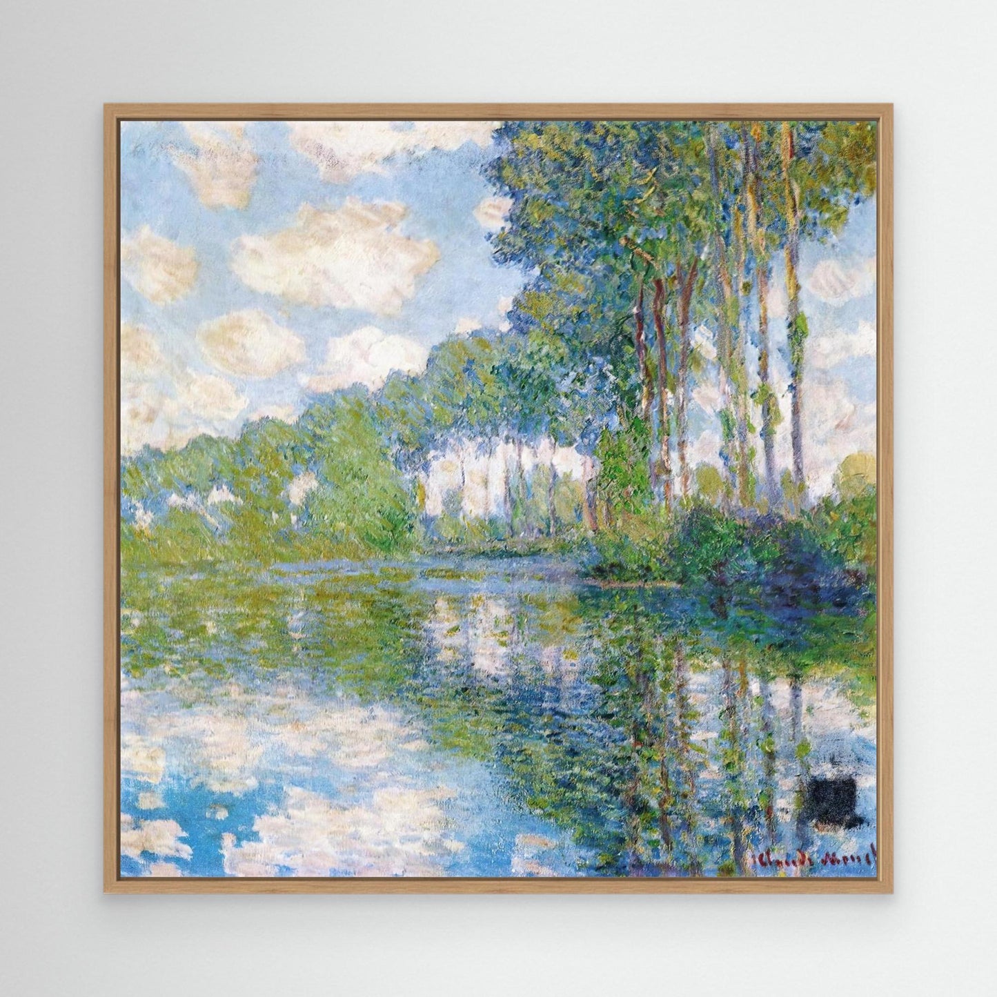 Poplars on the Epte, 1891 – Claude Monet