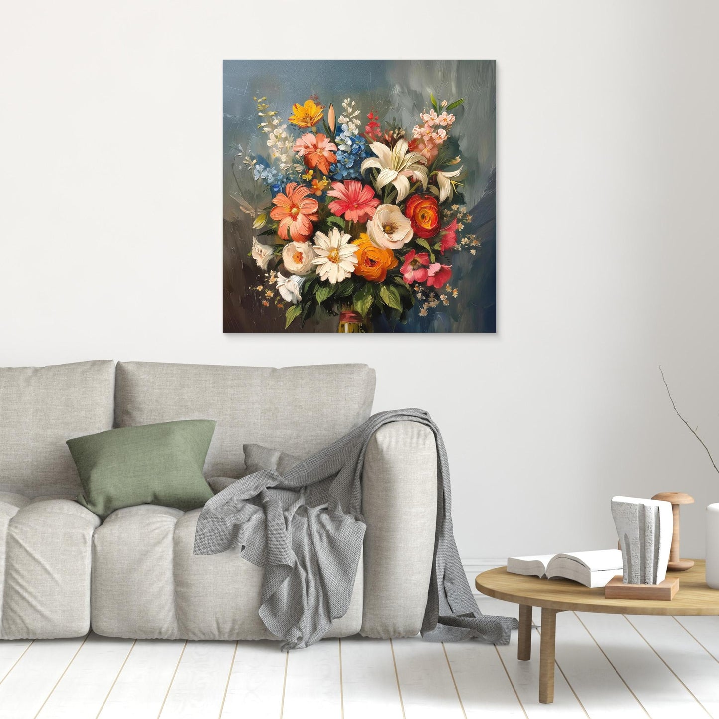 A Floral Symphony in Oil