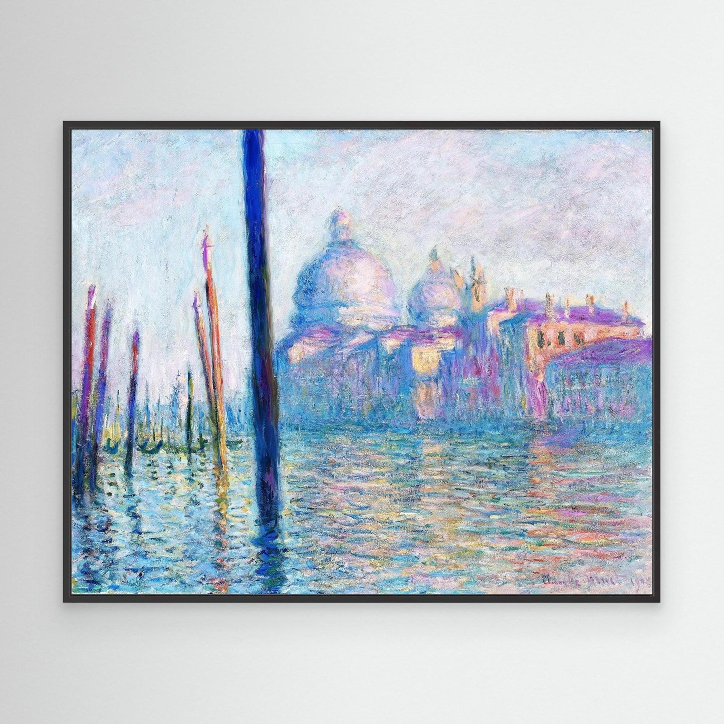Venetian Reflections – Claude Monet Canvas Print