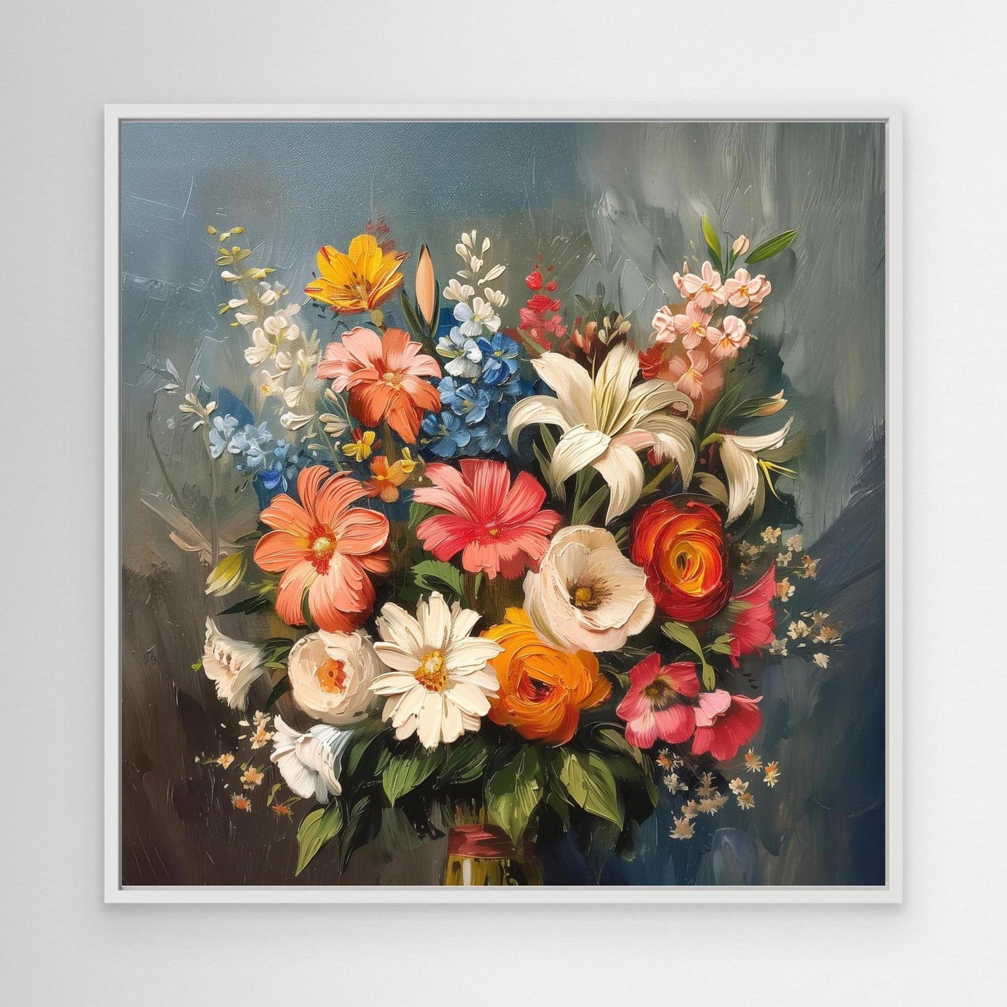 A Floral Symphony in Oil