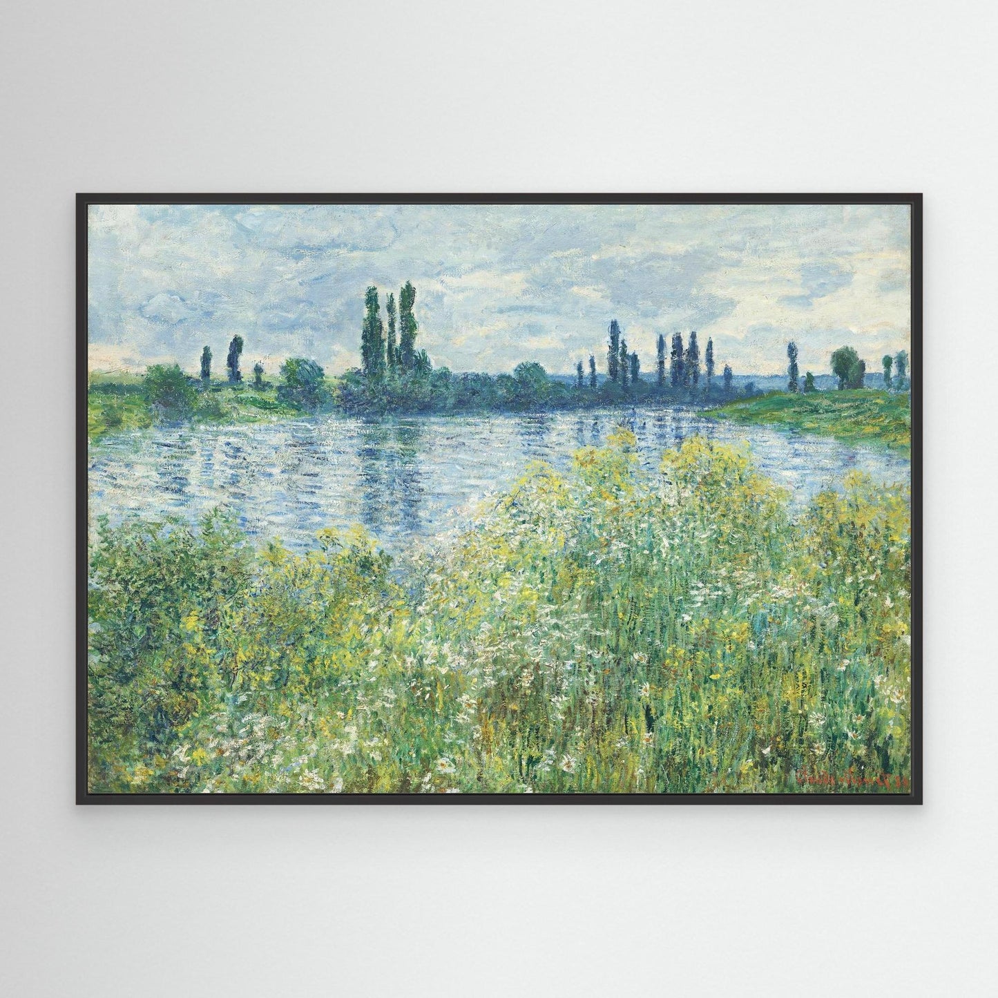 The Seine at Vétheuil, 1880 – Claude Monet