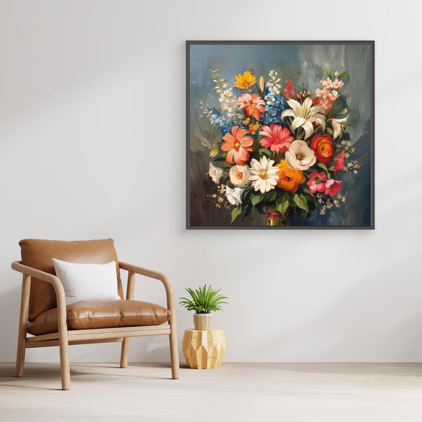 A Floral Symphony in Oil