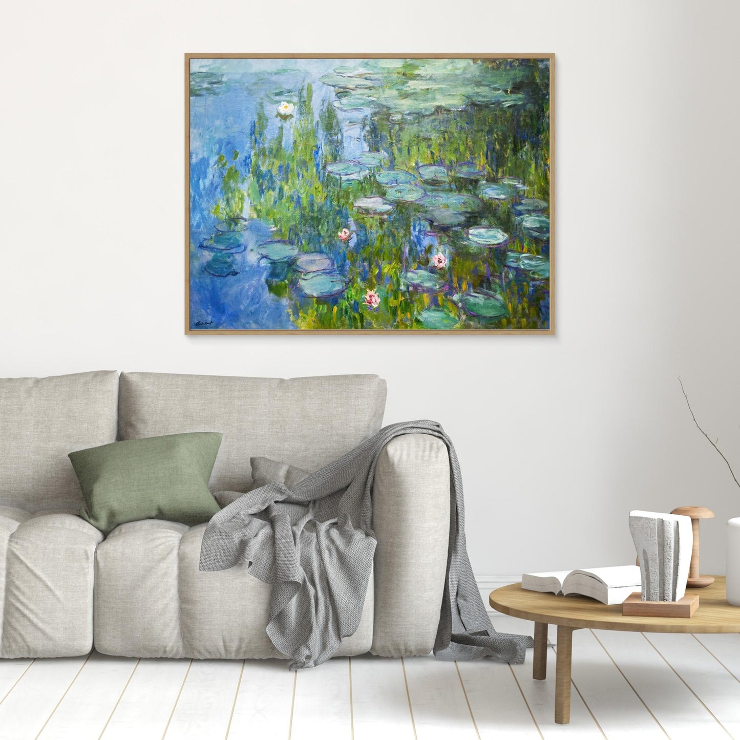 Water Lilies, Reflection of Trees – Claude Monet