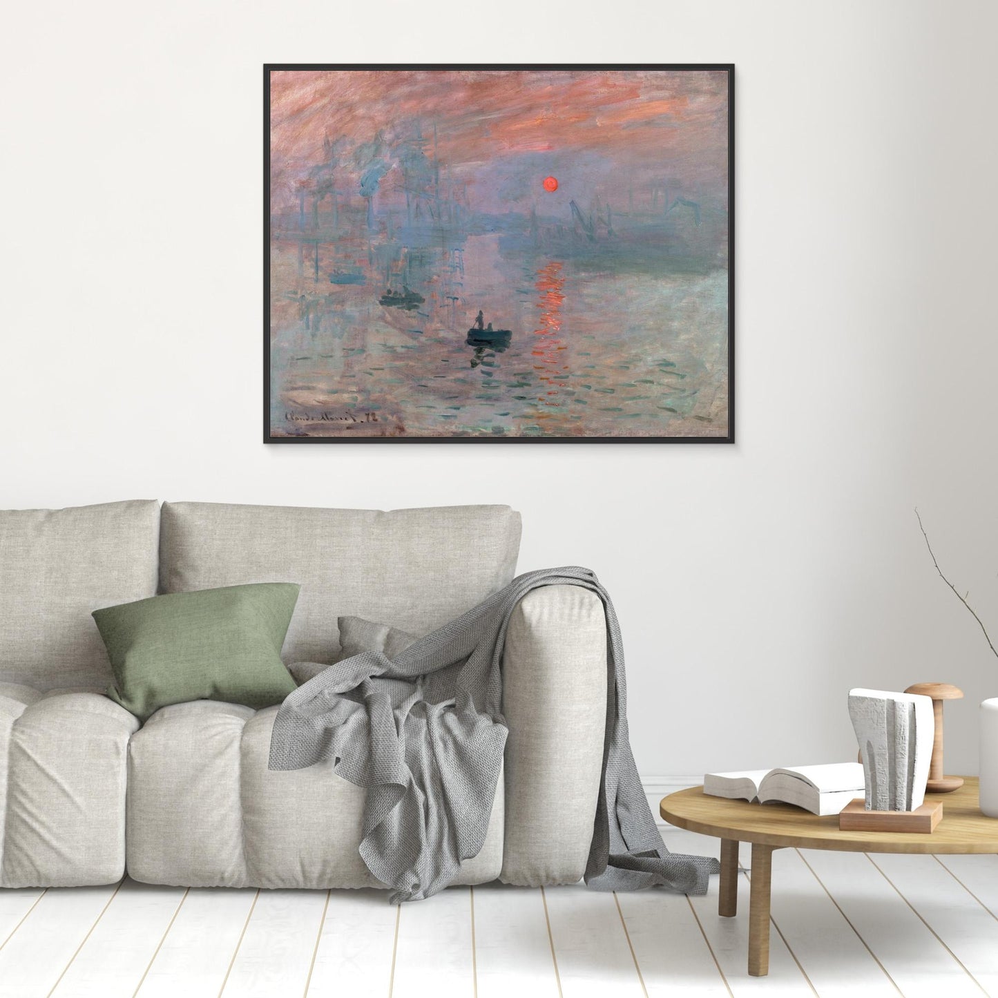 Impression, Soleil Levant – Monet’s Dawn on Canvas