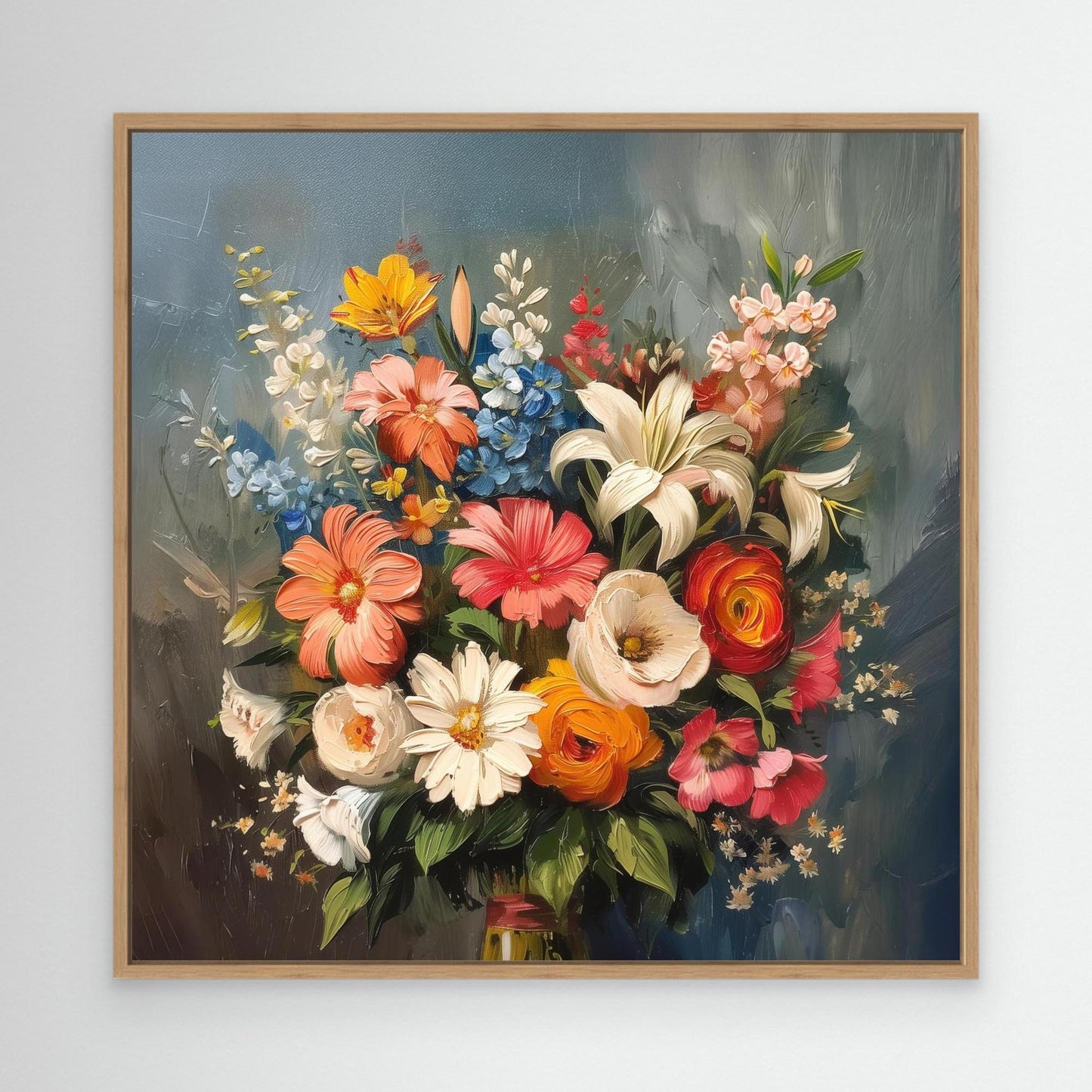 A Floral Symphony in Oil
