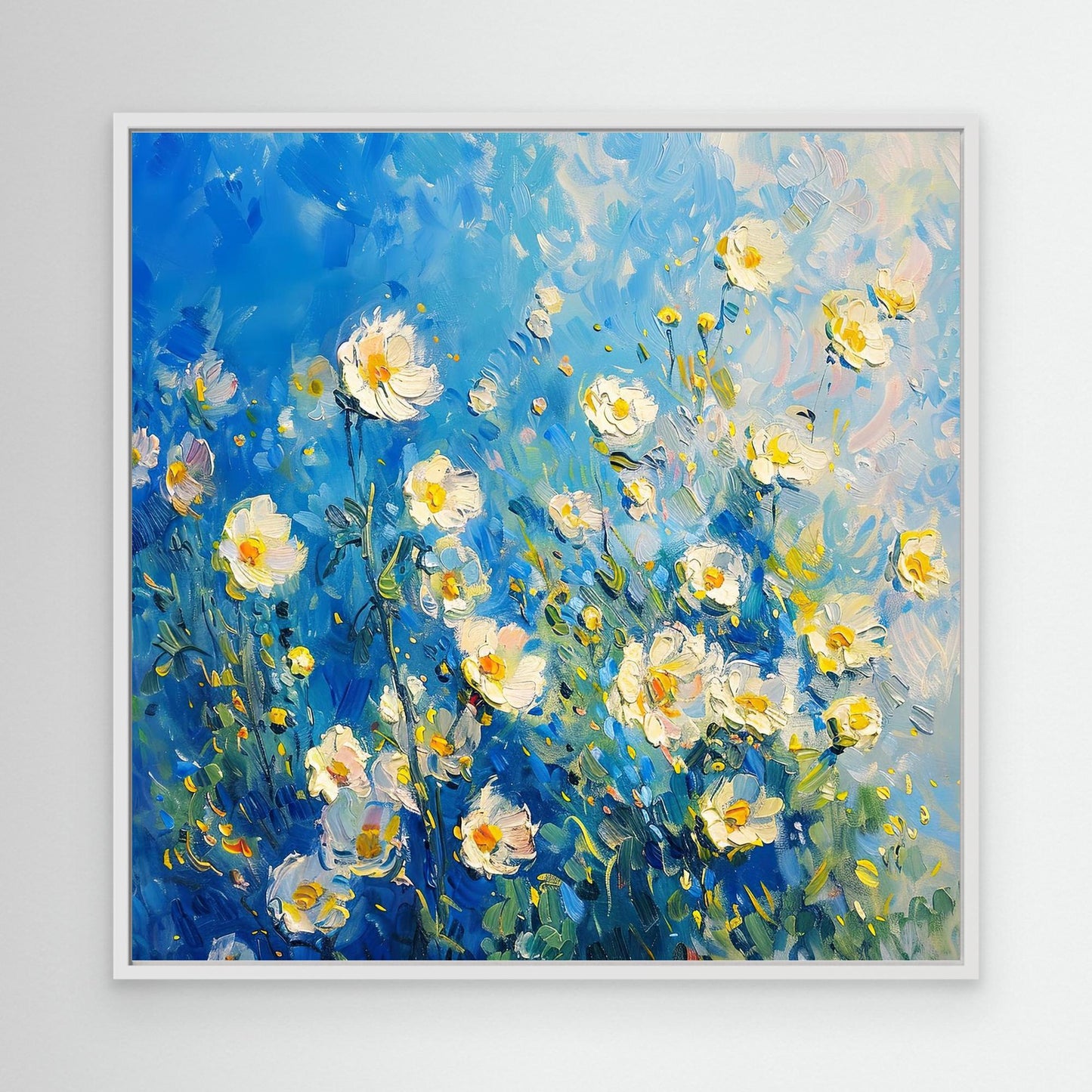 Dancing Daisies in the Breeze