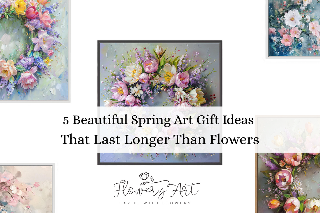 5 Beautiful Spring Art Gift Ideas That Last Longer Than Flowers