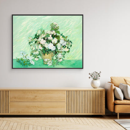 Vase with White Roses – A Floral Masterpiece by Van Gogh