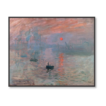 Impression, Soleil Levant – Monet’s Dawn on Canvas