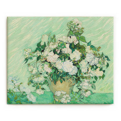 Vase with White Roses – A Floral Masterpiece by Van Gogh