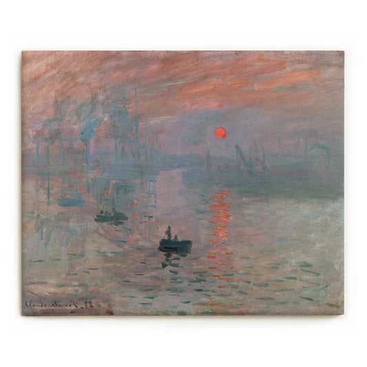 Impression, Soleil Levant – Monet’s Dawn on Canvas